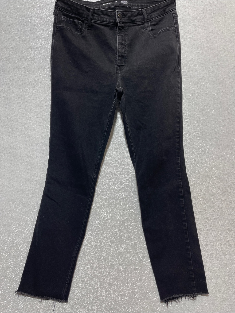 Old Navy Women's Black Rockstar Super Skinny Jeans